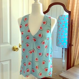 Every Watermelon Flowy Top size Small